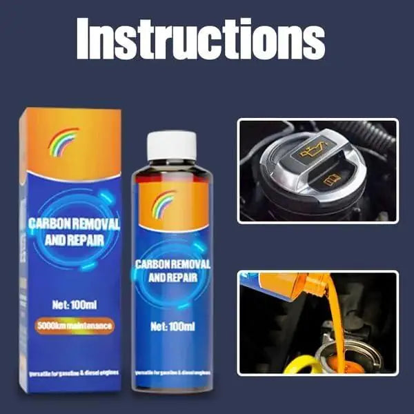 Carbon Removal And Repair Agent 100Ml (Pack Of 2)