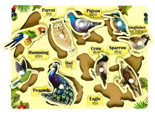 Puzzles kakko & Birds Characters